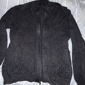 Mens attention zip up cardigan. This is a mens large. EXTREMELY comfortable!!